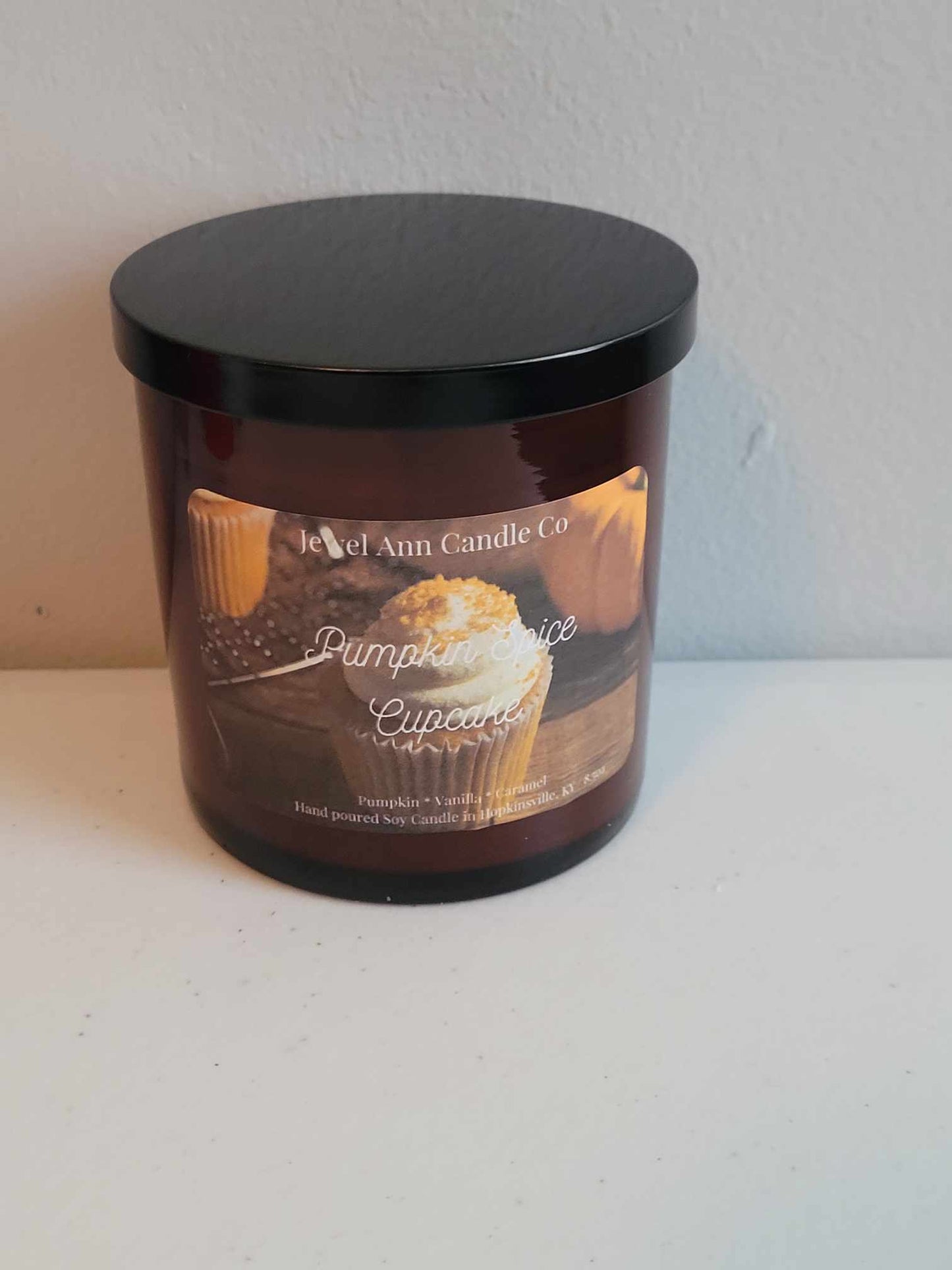 Pumpkins Spice Cupcake Candle