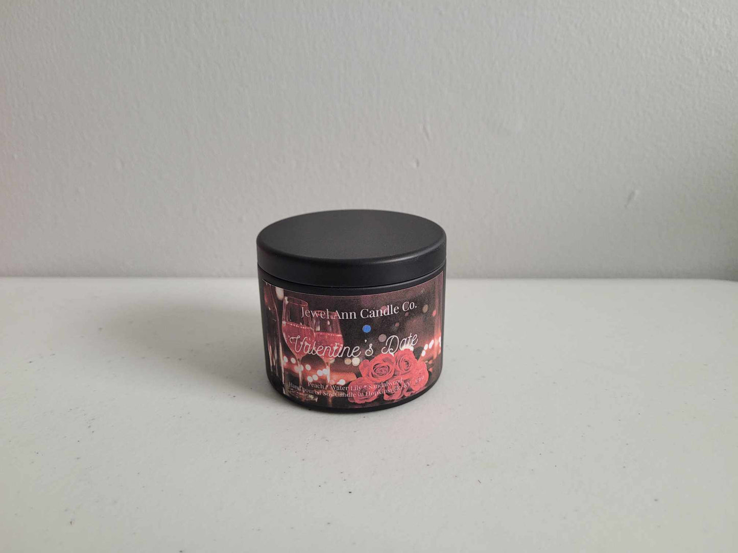 Valentine's Date Candle