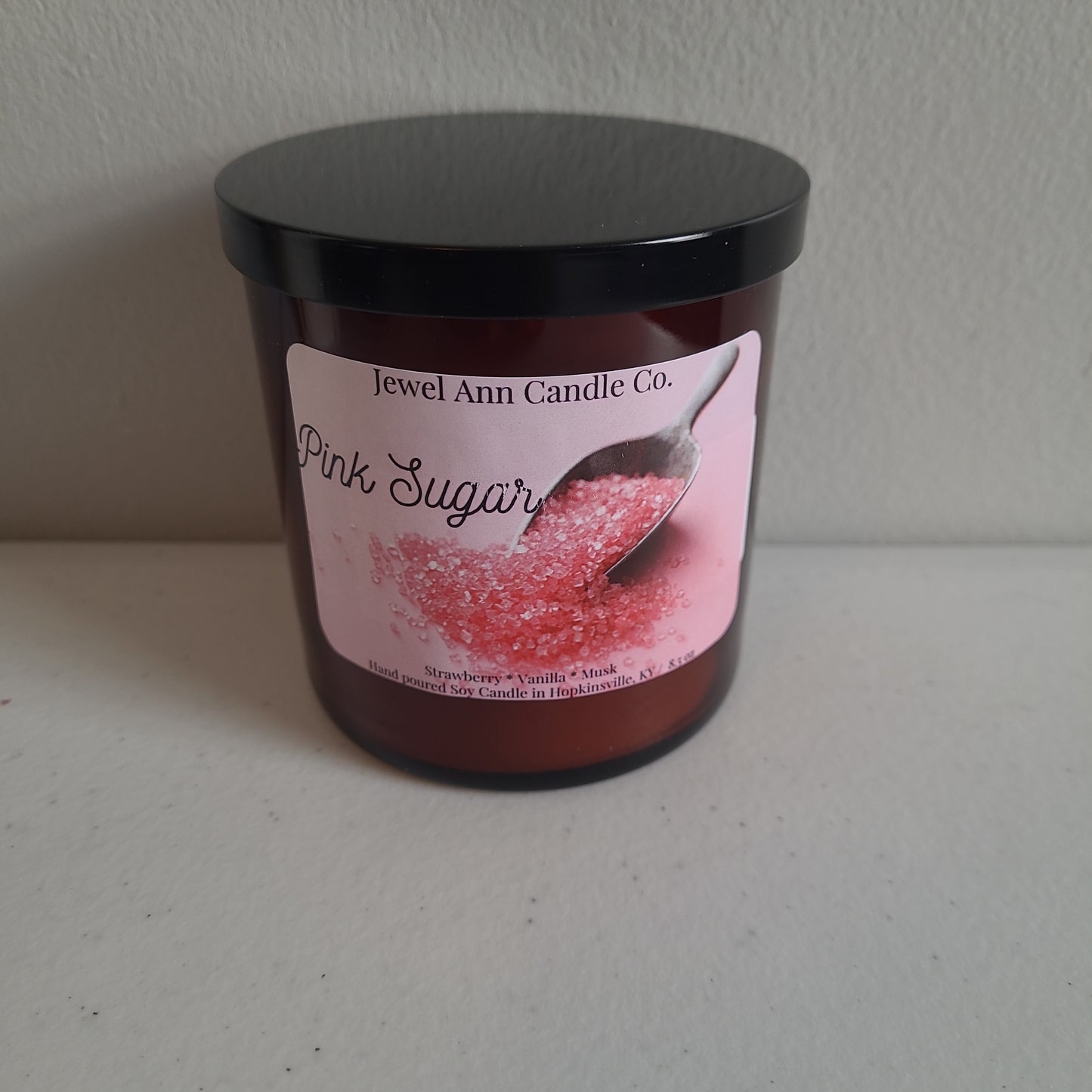 Pink Sugar Candle